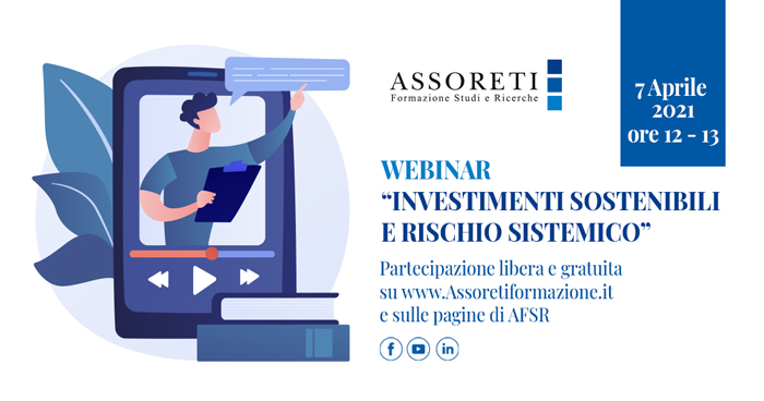 Webinar “Investimenti sostenibili e rischio sistemico”